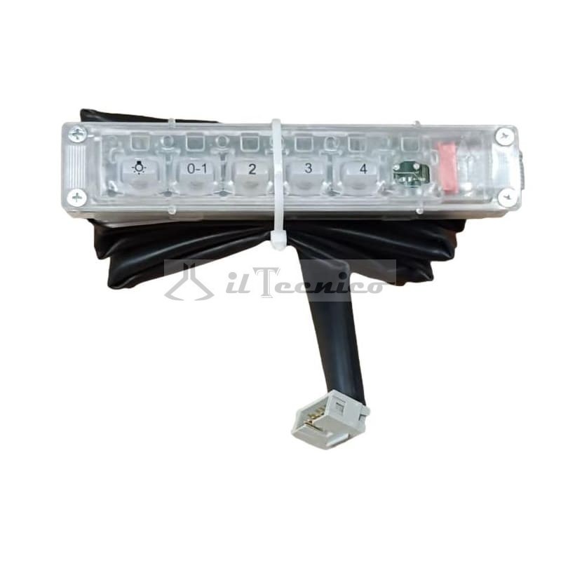 Max Fire pulsantiera retroilluminata per motori 4 velocità 141301750