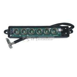 Elica pulsantiera touch Om Stripe Belt led bianco SPP0193654